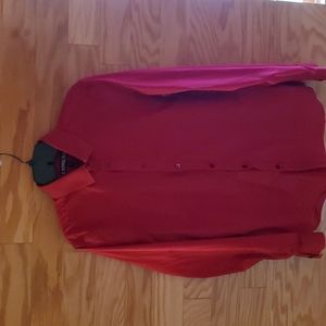 Modern fit express red shirt